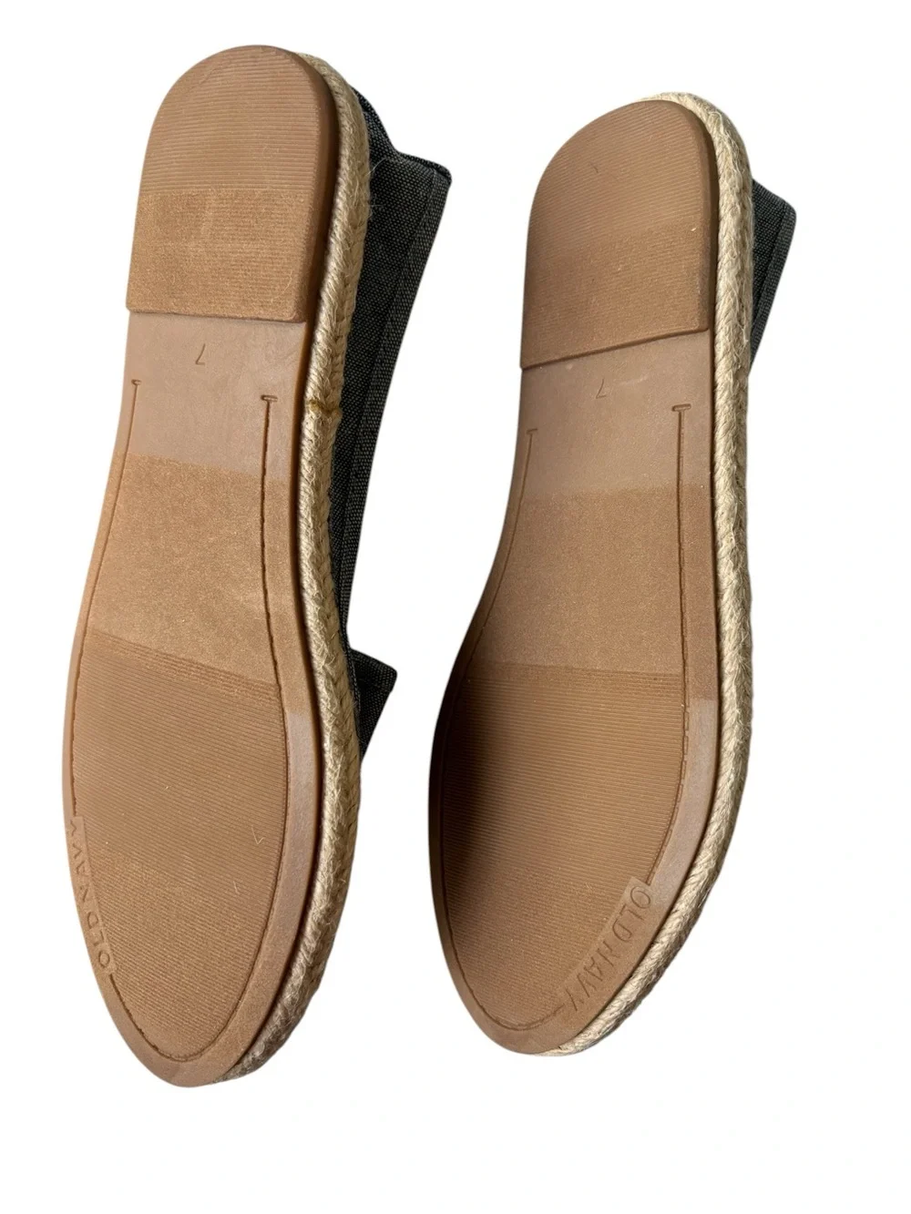 Old Navy Light Blue Canvas Slip-On Espadrilles